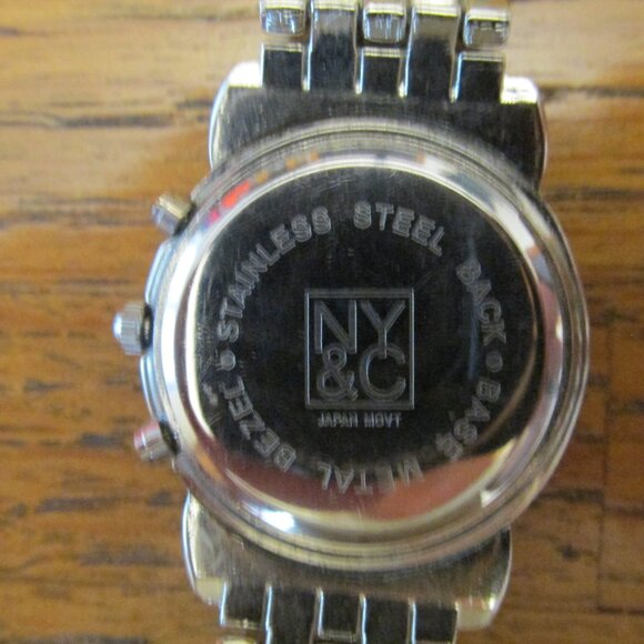 A3-EUC Armitron Multi-Function Black Sport Watch w/ box, book, NEW Battery - Picture 4 of 7